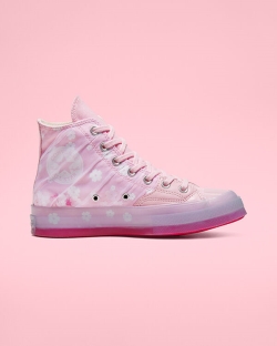 Converse Sakura Chuck 70 Férfi Magasszárú Rózsaszín/Fehér | IOUBWGX-HU